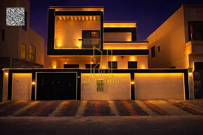 Luxury villa for sale in Al Yasmin. Elegant design featuring 4 spacious bedrooms and ultra-luxurious finishes in a strategic location in Ajman