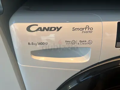 Candy Smart Pro Inverter Washer Dryer 8+5 kg, 1400 RPM, 60x60x84 cm - Fawless condition