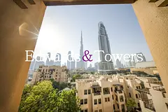 Burj Khalifa View | Study| Unfurnished | Vacant