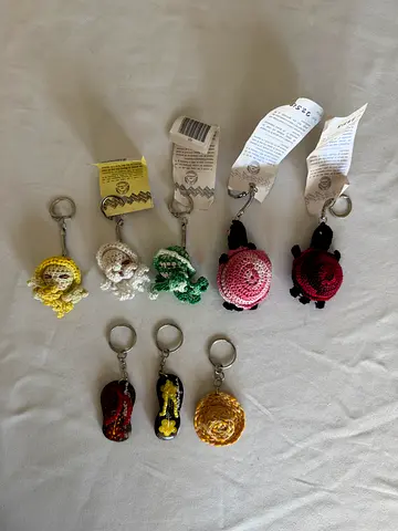 Multiple Keychains from Rodrigues