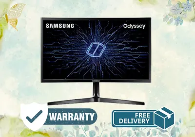 Samsung 24 Inch Curved Gaming Monitor 144Hz Refresh Rate AMD Freesync LC24RG50F