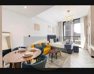Fully Furnished Studio | 12 Cheques | High Floor