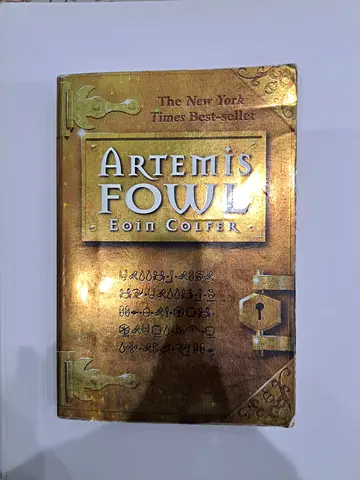 Artemis Fowl- Golden Book By Eoin Colfer