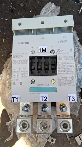 Siemens SIRIUS 3RT1055 Industrial Contactor - 3 Pole
