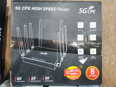 5G CPE High Speed Router (8 Antennas) - Unused Boxed Unit