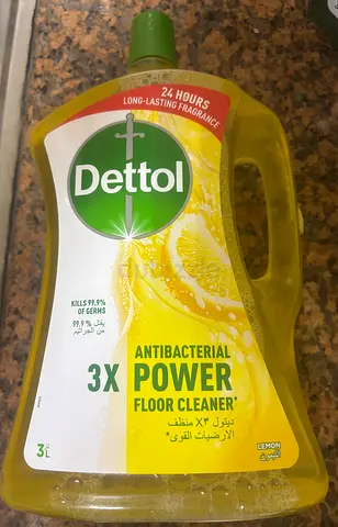 Dettol Antibacterial Power Floor Cleaner 3L - Lemon
