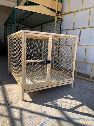 New cage for cat