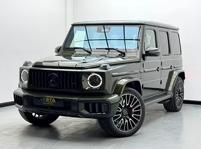 2025 Mercedes-Benz G63 AMG Double Night package, 1 Year Warranty, Excellent Condition