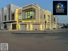 Luxury corner villa for sale, prime location, spacious layout, and includes registration and ownersh