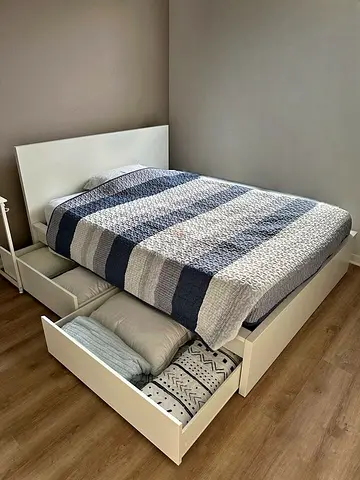 Ikea bed and mattress/double bed
