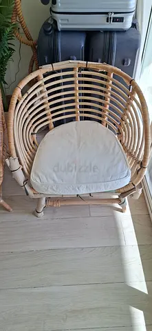 IKEA BUSKBO Armchair, with IKEA Pillow