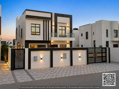 Luxury corner villa on a street and alley for sale | Includes water, electricity, and air conditioning | Special price, negotiable