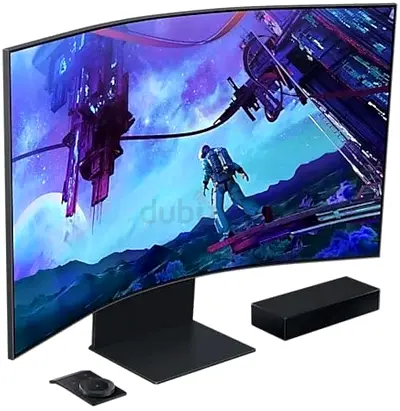 The Samsung Odyssey Ark 55-inch (model S55BG970NM / LS55BG970NMXUE) is a premium, 1000R curved gamin