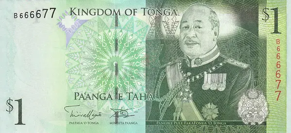 TONGA 1 PAANGA BANKNOTE 2009