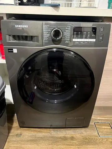 Samsung Front Load Washing Machine - 8kg, Grey (Used)