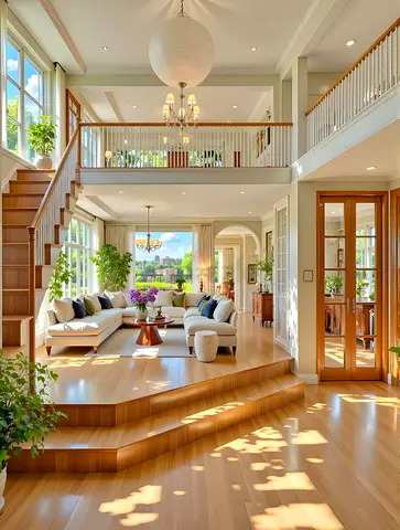 Luxury Villa Paint, Carpentry and Flooring Services