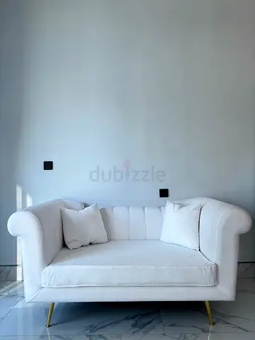 Stylish White Sofa
