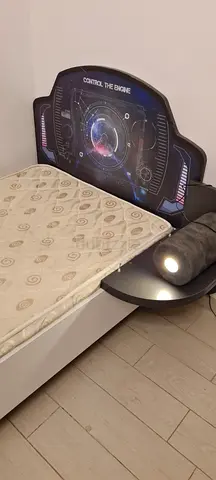 Kids bed with light and mattress