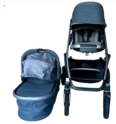 Uppababy - Vista V2 Stroller  Carrycot - Grey
