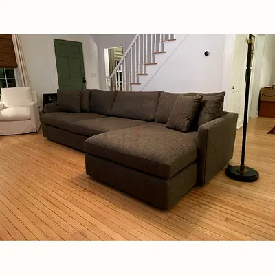 Still brand new condition cratebarrel lshape sofa