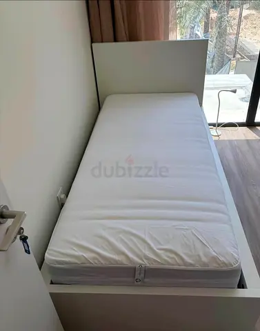 IKEA MALM Single Bed +  Mattress