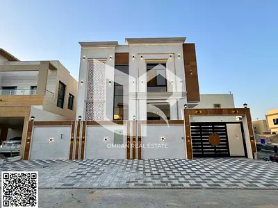 ✨ للبيع فيلا فاخرة مباشرة في منطقة الزاهية على شارع الشيخ محمد بن زايد ✨