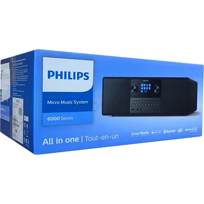 Philips Micro Music System 6000 Series - All-in-One Stereo (Boxed)