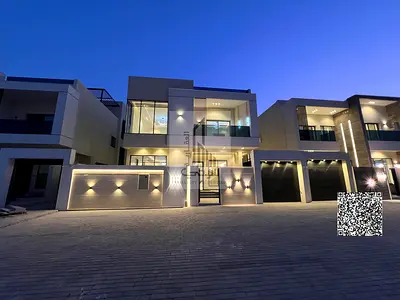 فيلا عائلية فاخرة مع غرفة خادمة وروف واسع