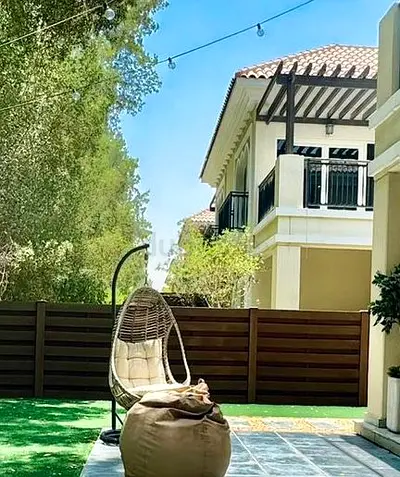 Home Centre Garden Rattan Egg Swing Chair with Stand and Cushion - Good Condition