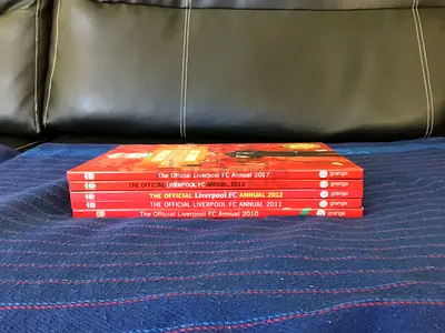 5 The Official Liverpool FC Annual Books