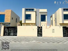 For sale: villa in Al Zahia Ajman, 3 master bedrooms, living room and majlis, kitchen and maid's
