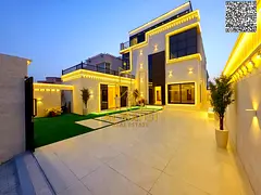 Luxury villa for sale in Al Rawda – Ajman | Exceptional location near Sheikh Ammar Street. A golde