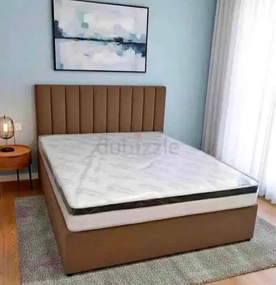 Brand new Queen size Double bed with Mattress Available