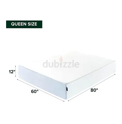 Queen Size 12 Memory Foam Mattress - NEW