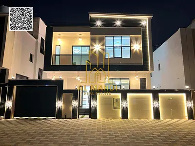 🏡 فيلا عصرية للبيع في الحليو 2 – عجمان | 🛏️ 6 غرف ماستر | طابقان + روف | 💰 شامل رسوم التسجيل | تملك حر لجميع الجنسيات