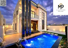 Luxury villa for sale in Al Zahia – Modern design and super deluxe finishing. Own a luxurious vill