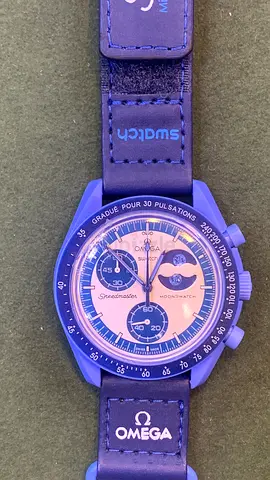 Omega x Swatch Speedmaster Master Copy MoonSwatch - Mission on Earth