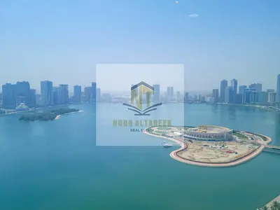 شقة مميزة للبيع بسعر لقطة في منطقة المجاز3 تملك عرب اول ساكن 3غرف نوم و5حمامات وغرفة خادمة ماستر و1باركن مساحة الشقة 2912 قدم مربع شقة مميزة باطلالة ب