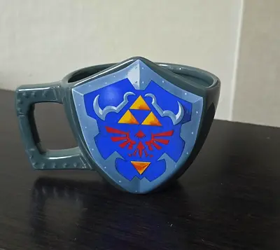 The Legend of Zelda Shield Shaped Ceramic Mug