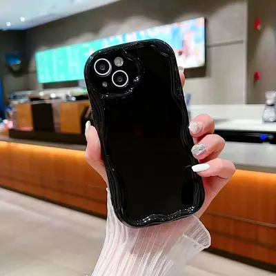 Black Wave iPhone Case