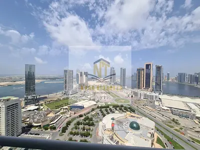 An apartment for annual rent in the Al Taawun area of ​​Sharjah, available directly from the owner. It boasts a prime location close to various essent