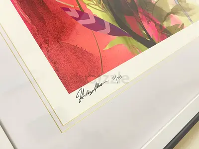 Helen Abbas signed limited edition 11/95
