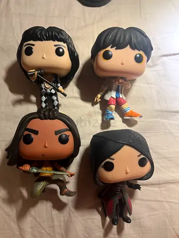 Collection of 4 Funko Pop! Vinyl Figures - Assorted Characters