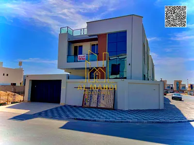 🏡 Corner Luxury Villa for Sale in Al Yasmeen Ajman | 🛏️ 5 Master Bedrooms | 🌅 Rooftop | 💰 Less Than 10% Down Payment | From AED 5,000 Monthly