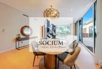 Luxury 3BR + Maid | Huge Terrace | Full Sea View | Direct Pool Access | Furnished