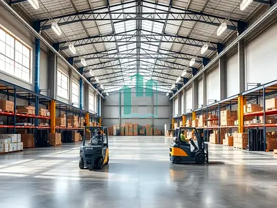 SUPER WAREHOUSE - LUXURY GAR GARAGE - FOR RENT - AED 15000/- MONTHLY