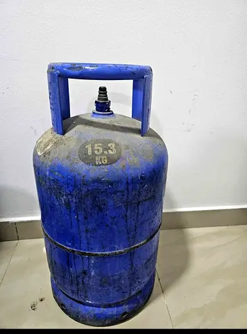15.3 kg Blue LPG Gas Cylinder - Used