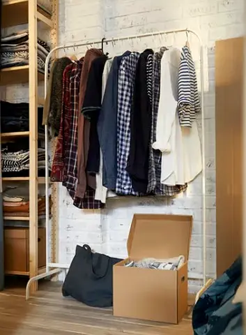 MULIG Clothes rack, white, 99x152 cm. Pick Up Damac Hills. 6 Available.