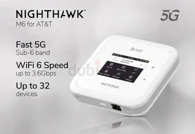 Netgear M6 5G WiFi 6 Mobile Hotspot Router
