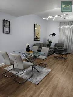 Furnished 1BR Apartment | Diamond Views II | Balcony &amp; Road View